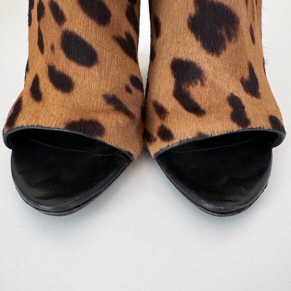 Alexander Wang SS10 Runway Alla Leopard Pony Mule 38 EU - Picture 6 of 15